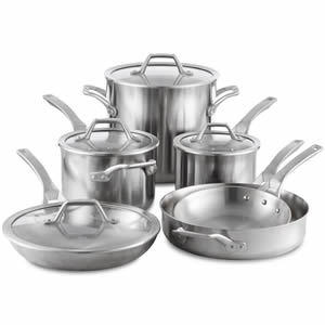 Calphalon Signature 10 Piece Stainless Steel Cookware Set Review