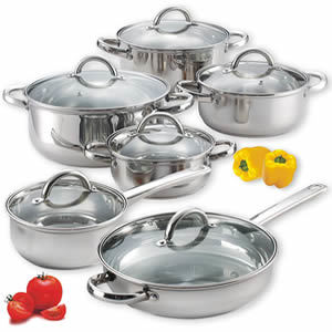 Cook N Home 12-Piece Stainless Steel Cookware Set Review