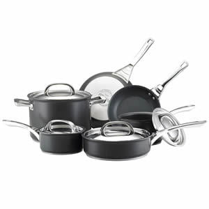 Quick Overview Of Circulon Infinite Hard Anodized Nonstick 10 Piece Cookware Set