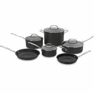 Cuisinart 66-10 Chef's Classic Nonstick Hard-Anodized 10-Piece Cookware Set Review