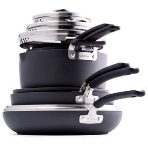 GreenPan Levels Stackable Hard Anodized Ceramic Nonstick 11 Piece Cookware Review