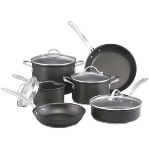 Kirkland Signature Hard Anodised Pot & Pan Cookware Set 10pc Review