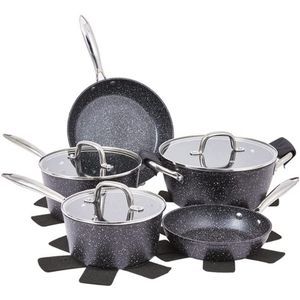 JEETEE Kitchen Pots and Pans Set Nonstick Granite Cookware Review