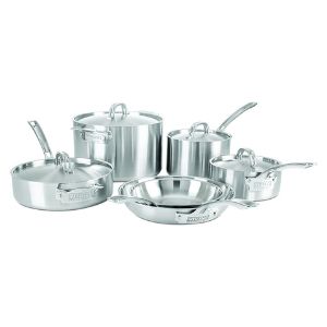 Viking Professional 5-Ply Stainless Steel Cookware Set 10 Piece 